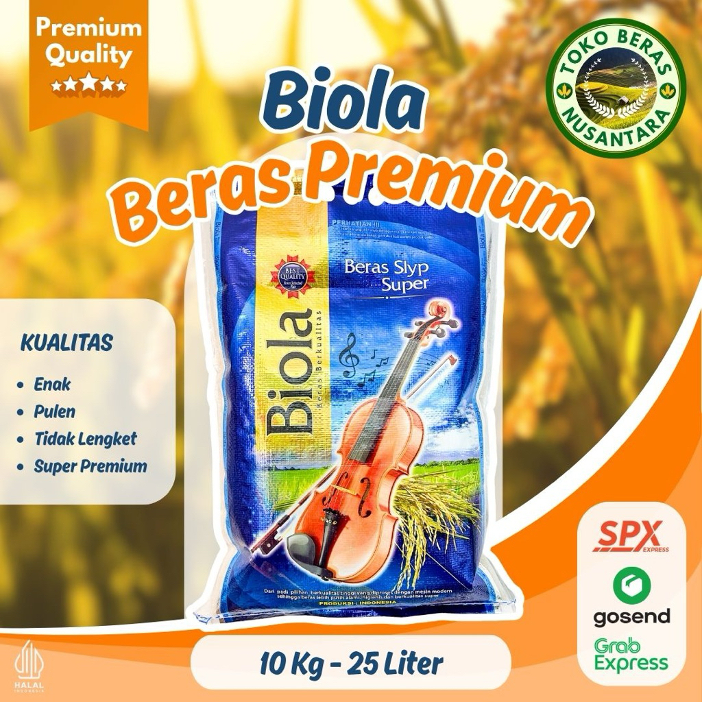 

BERAS BIOLA SUPER PREMIUM - 10KG/15/KG/20KG