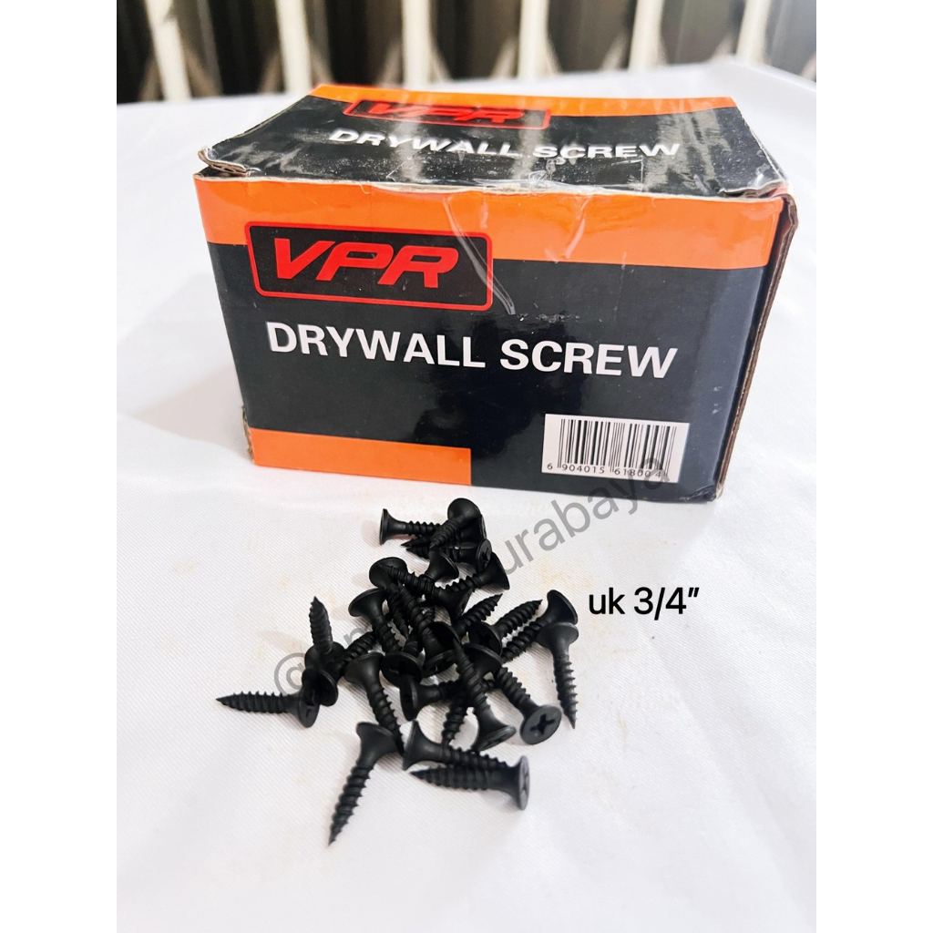Sekrup Gypsum Skrup Gipsum Drywall Screw Plafon Baja Kayu Sekrup Baja