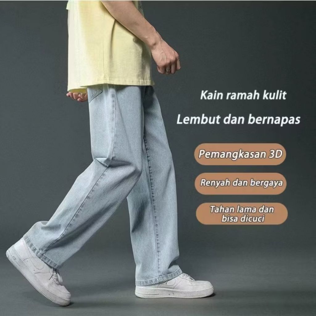 CelanaJeans Pria Baggy Pants Korean Style Oversize LostPants
