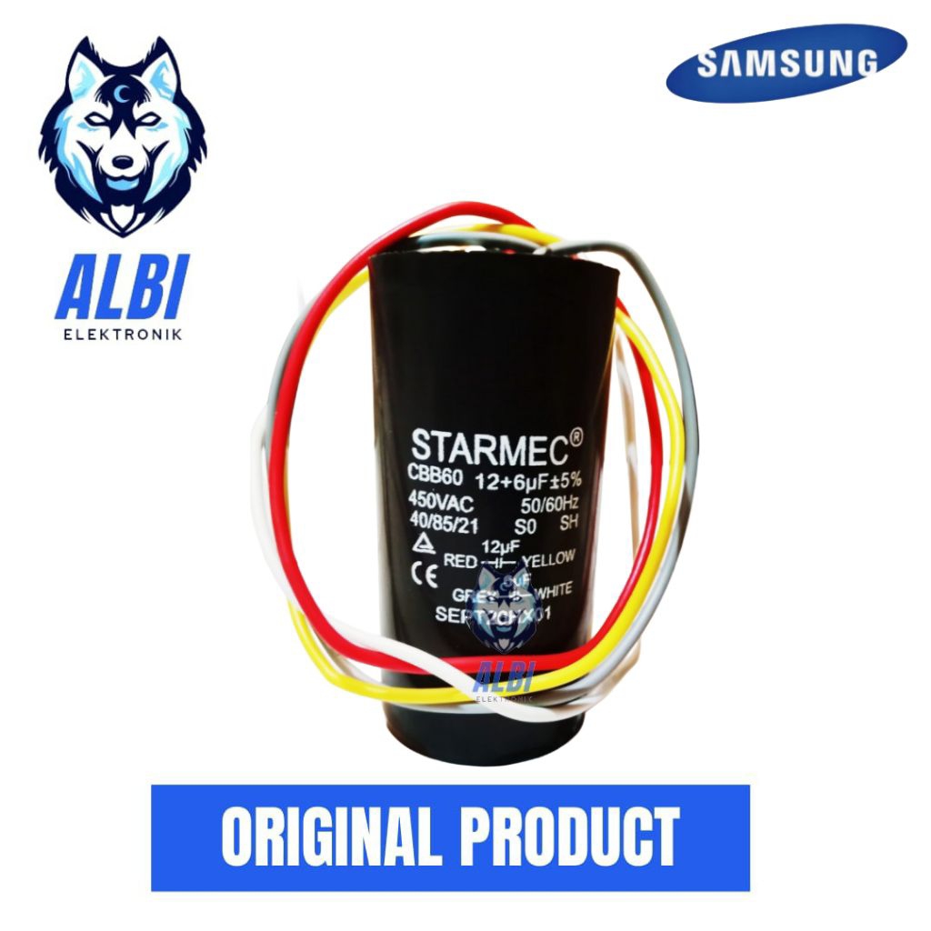 Kapasitor mesin cuci dua tabung Samsung - Capasitor mesin cuci 2 tabung Samsung
