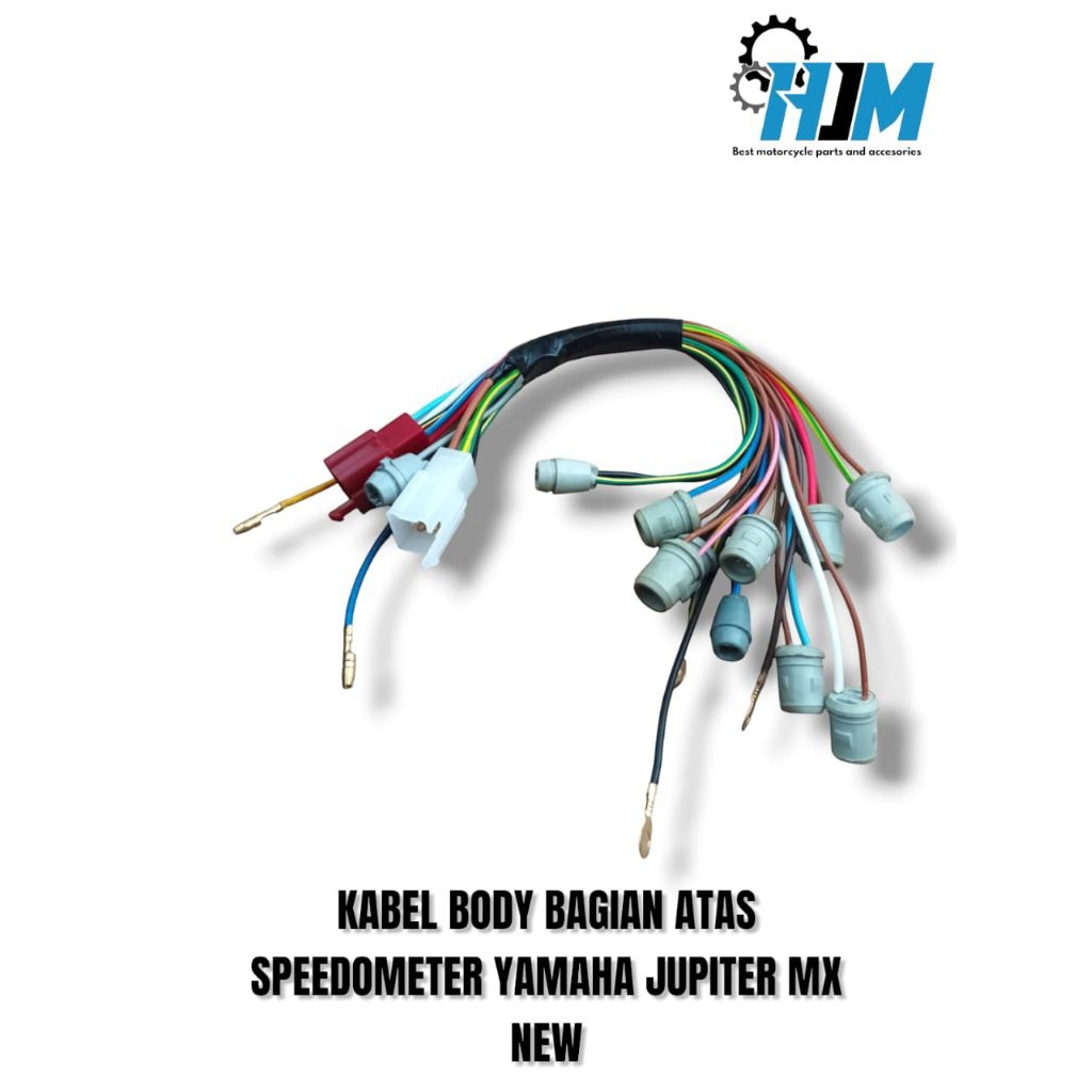 HJM-SPEEEDOMETER KABEL BODY BAGIAN ATAS SPIDOMETER YAMAHA JUPITER MX NEW 135 PNP SOKET KABEL BODY OR