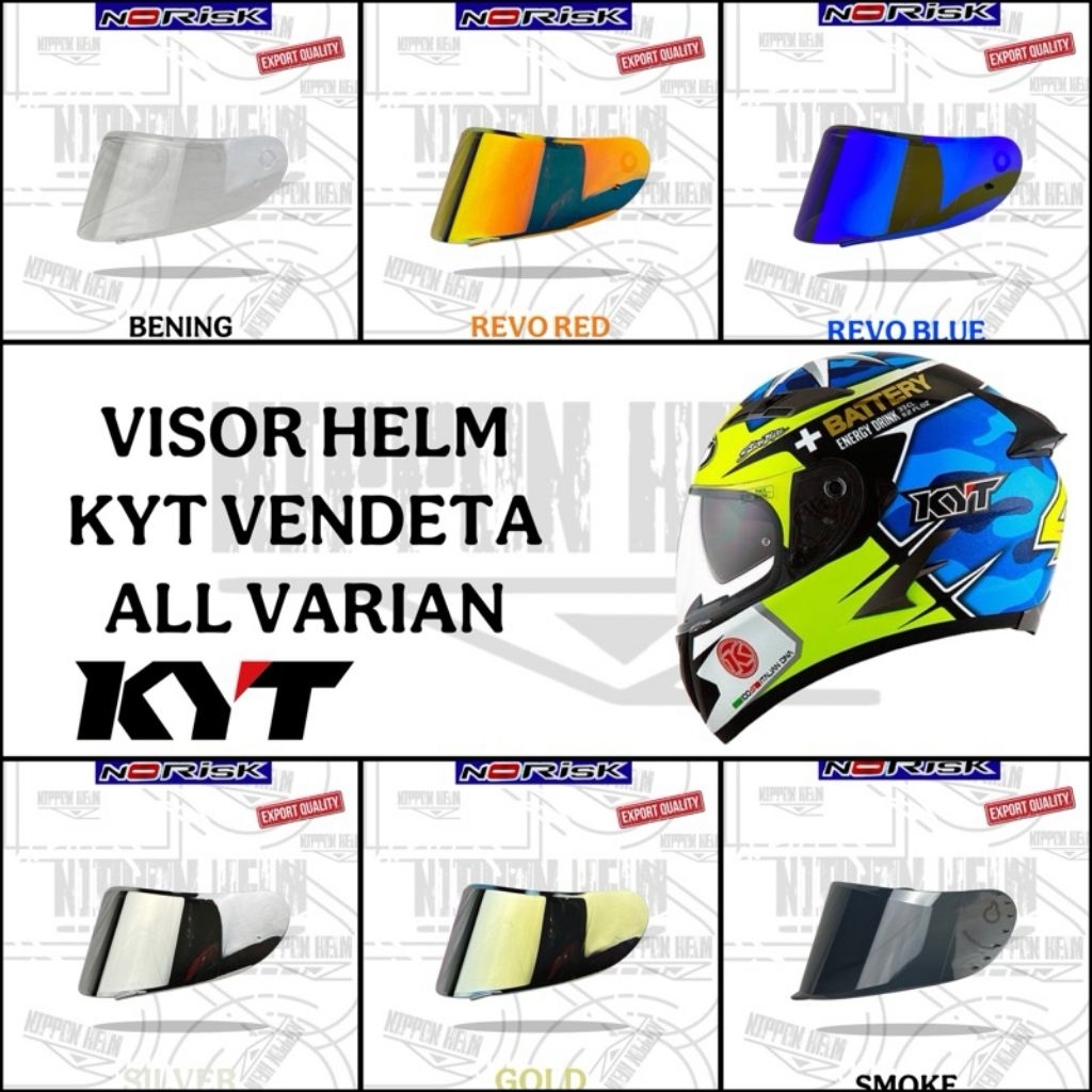 flat visor helm kyt Vendetta Falcon teelaris