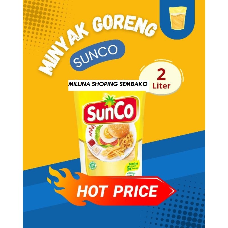 

Minyak Goreng Sunco 2L / Sunco 2 Liter