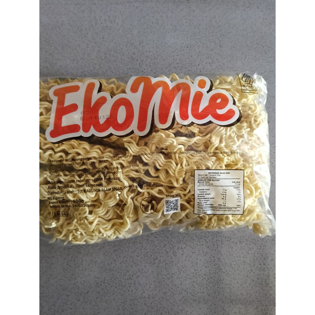 

Ekomie Besar Kering Isi 500gr