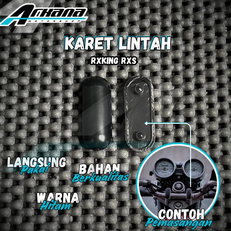 Karet Lintah Raiser Tutup Klem Stang Set RX King RXKing RXK RXS RXZ Lokal CKD TERMURAH