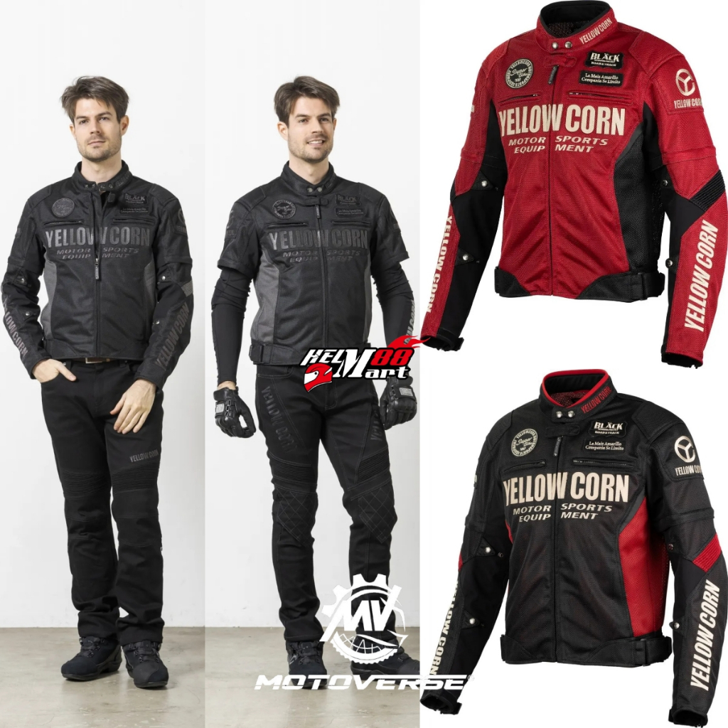 Jacket Yellow Corn YB 5102 Detachable Transform (Bisa lengan panjang & pendek) - Jaket Yellowcorn YB