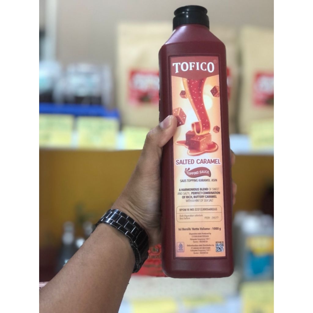 

Tofico Salted Caramel Sauce (saus karamel asin) 1 liter di denpasar bali
