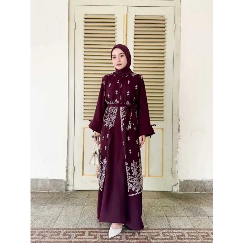 Long Dress Lebaran Fashion Hamis Muslim Syari Games Sarii Muslimah Gamies Murah Gmis Pesta Kondangan