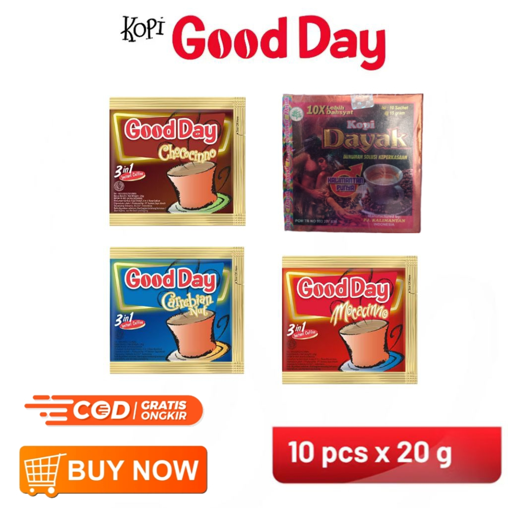 

Kopi Good Day Dayak Varian