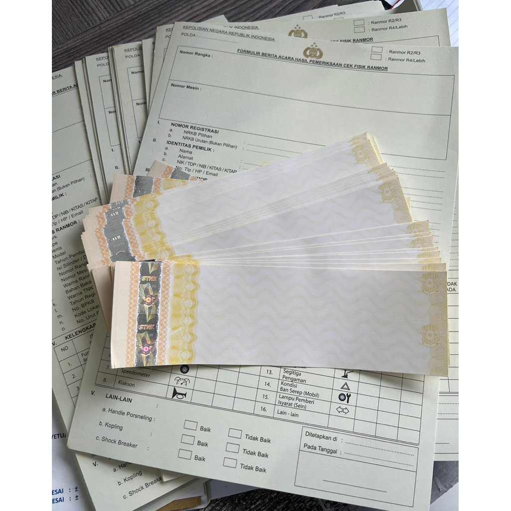 

Paketan Kertas Gesek Samsat Polos Seluruh Wilayah