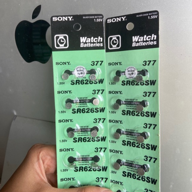 ( 2 Pcs ) Sony Baterai Grosir SR626SW / 377 / SR626 / 377 baterai jam battery batre baterai