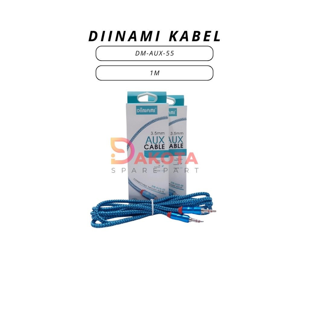 KABEL DIINAMI DM-AUX-55 1M