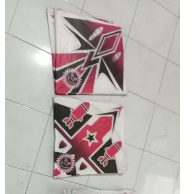 Layangan Sukhoi Sukoi kertas Sablon biasa bukan kertas minyak min beli 25 pcs ukuran 70  besar