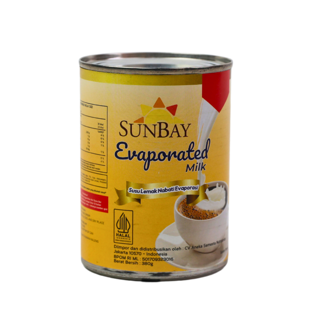 

Sunbay evaporated milk 380 gr
