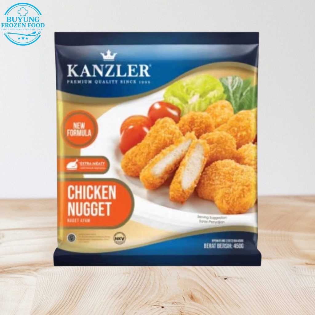 

Kanzler Crispy Nugget/ Kanzler Chicken Nugget/ Kanzler Crispy Nugget Stick/ Kanzler Chicken Nugget (450gr)