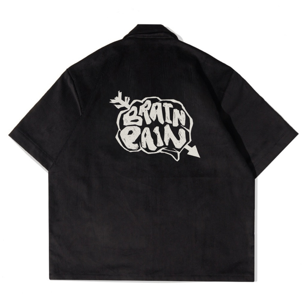 Sai - Brainpain Work Shirt Boxy Corduroy Boxy Fit