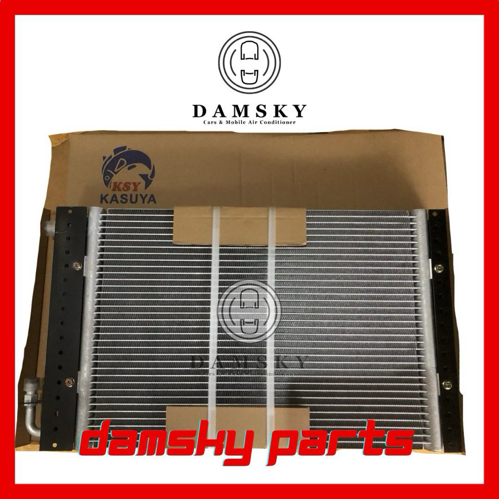 Kondensor Condensor AC Mobil ELF Universal 14x23x40 MM 2in1 Kasuya / YUKI