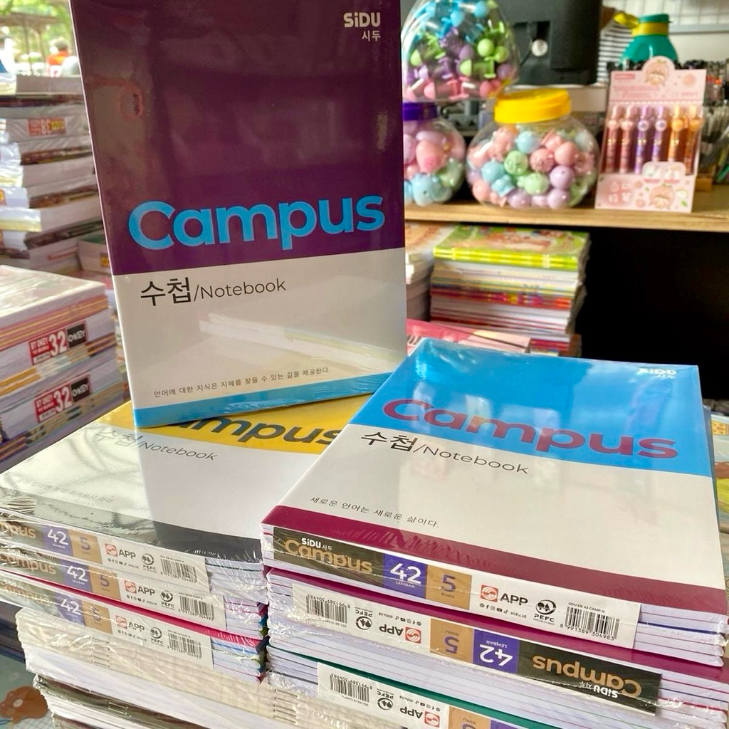 

(5 BUKU) SIDU CAMPUS 42 LEMBAR / BUKU TULIS BOXY CAMPUS PANJANG