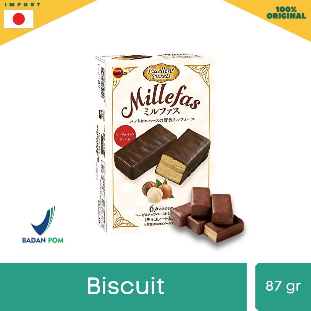 

Bourbon Excellent Sweets Series - Camilan khas Jepang