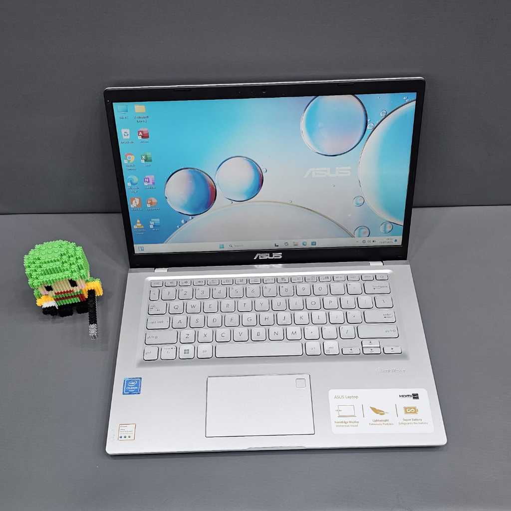 LAPTOP LEPTOP ASUS A416M X415MA INTEL CELERON N4020 RAM 4GB SSD 256GB KEYBOARD BACKLIGHT SECOND