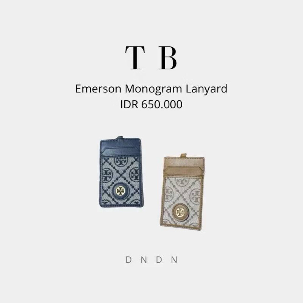 

Emerson Monogram Lanyard