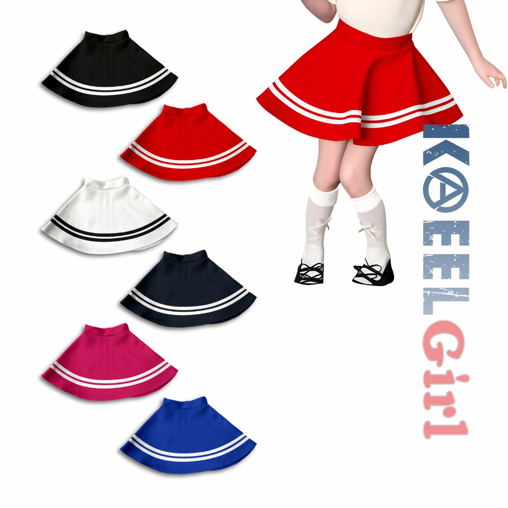 Rok Pendek Anak Rok Korean Style Premium Kaeel Kids