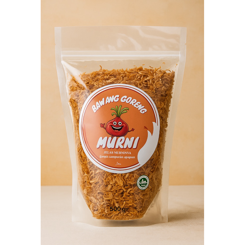 

Bawang Goreng 500gr tanpa pengawet