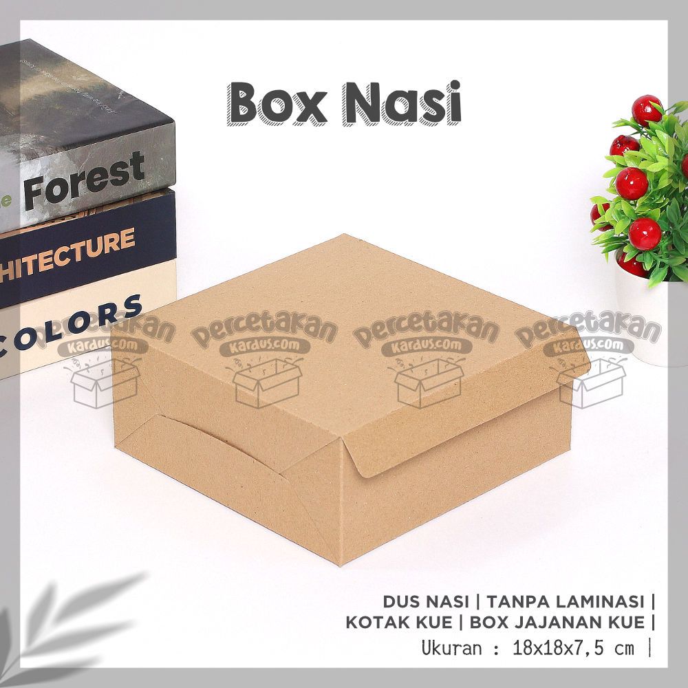 

Box Custom Cetak Uk 18x12x4.3 cm| Bahan Kraft/Duplex/Ivory 300gr | Custom Box Kemasan Free Desain
