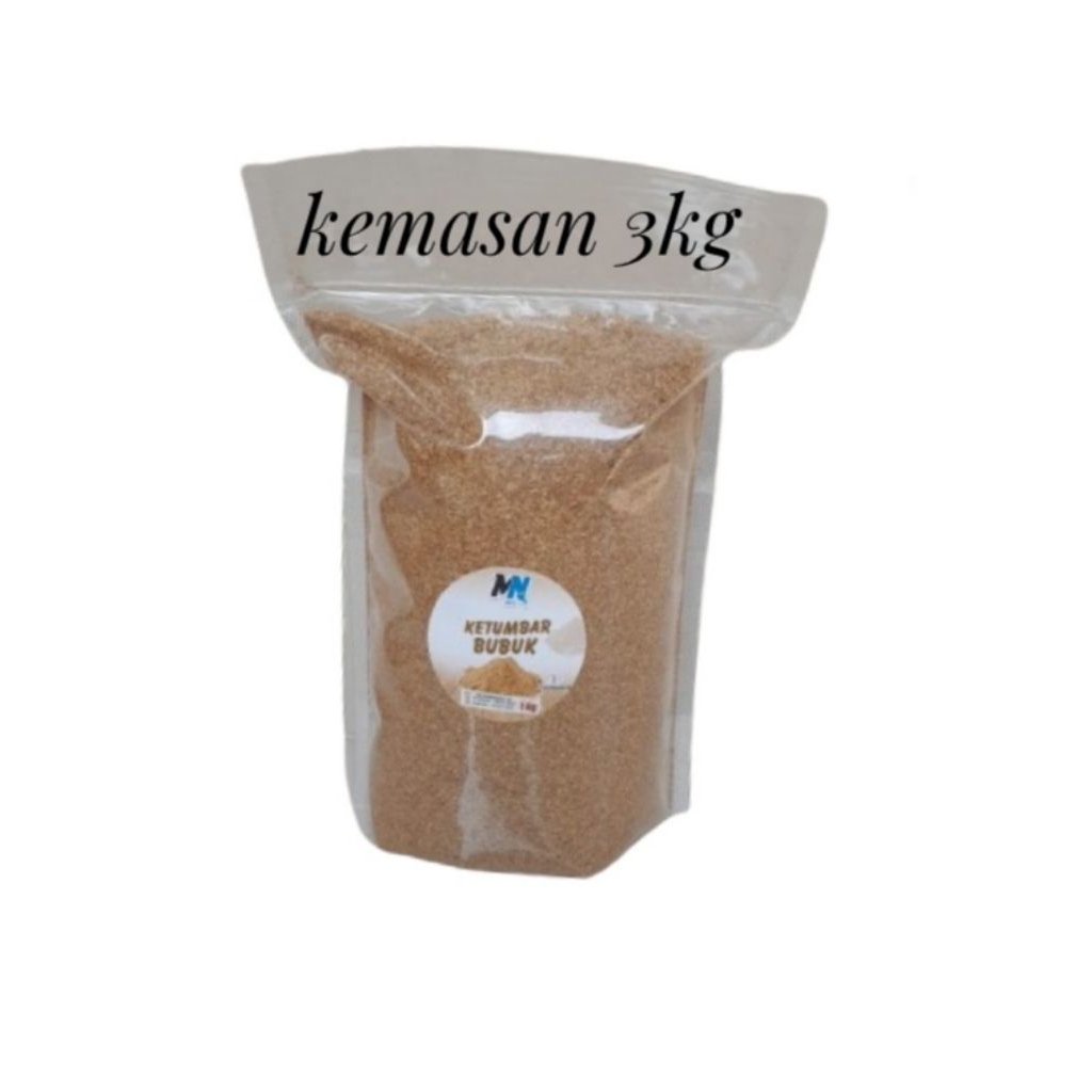 

( Kemasan 3 kg ) Ketumbar Alami Premium 100% Organik