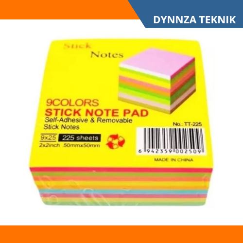 

STICKY NOTE KERTAS MEMO 9 WARNA