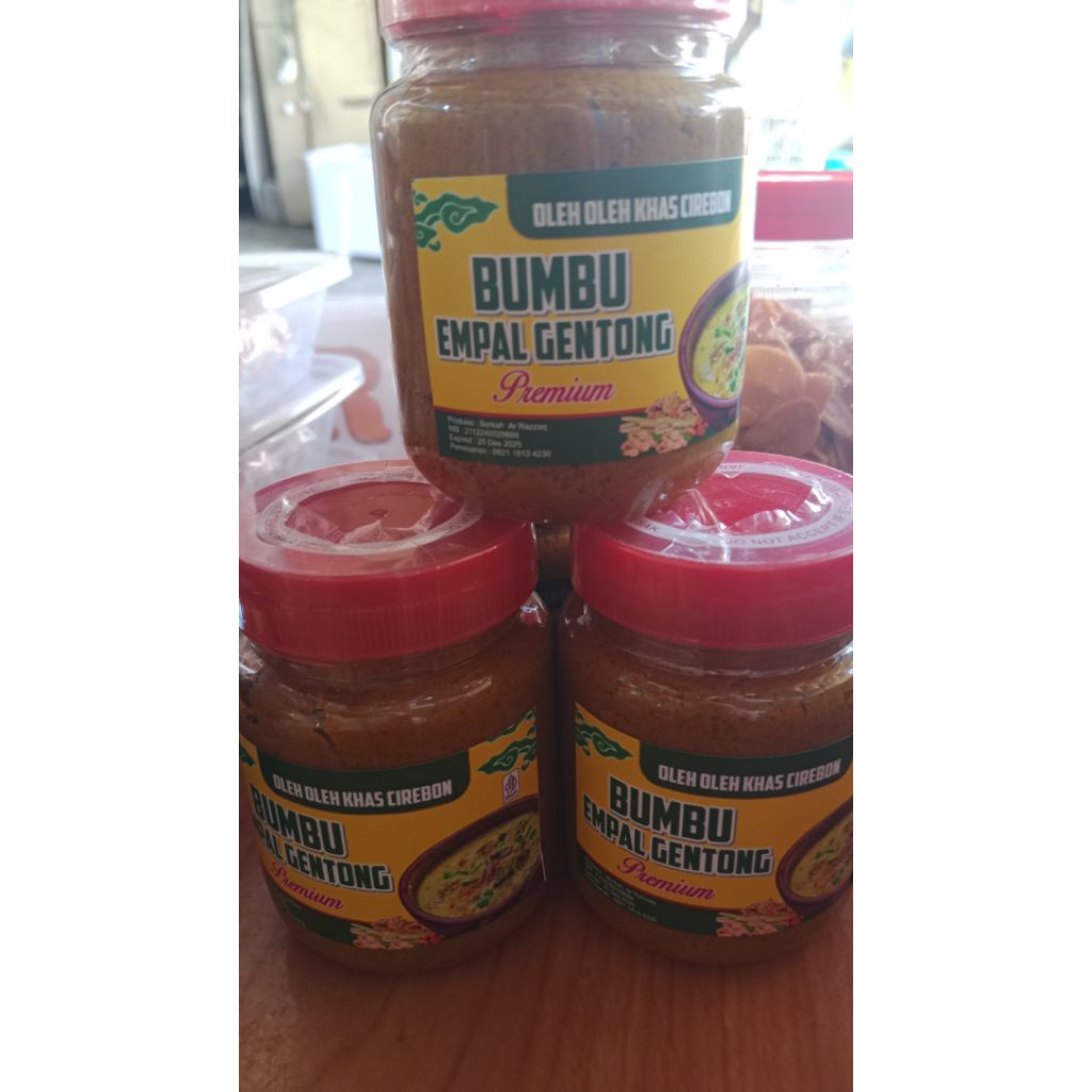 

BUMBU EMPAL GENTONG KHAS CIREBON