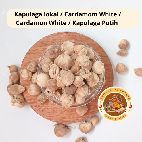 

Kapulaga lokal / Cardamom White / Cardamon White / Kapulaga Putih