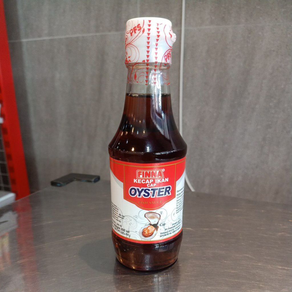 

Kecap ikan finna cap oyster