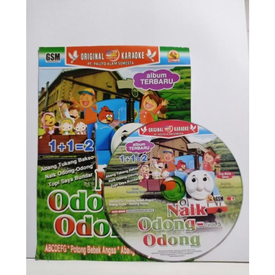 KASET VCD ORIGINAL LAGU ANAK ANAK - KASET VCD LAGU ANAK - BISA UNTUK AUDIO MOBIL