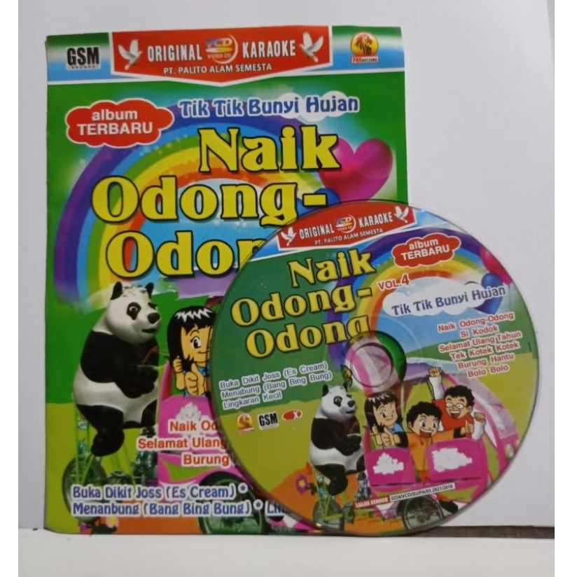 KASET VCD ORIGINAL - KASET VCD LAGU ANAK ANAK - BISA UNTUK AUDIO MOBIL