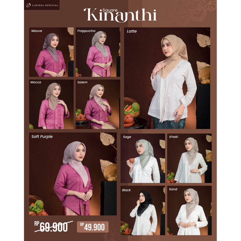 (BISA COD)HIJAB SEGIEMPAT POLOS✅BAHAN VOAL PREMIUM✅BEST SELLER✅PROMO SCARF PREMIUM✅KODE KINANTHI SQU