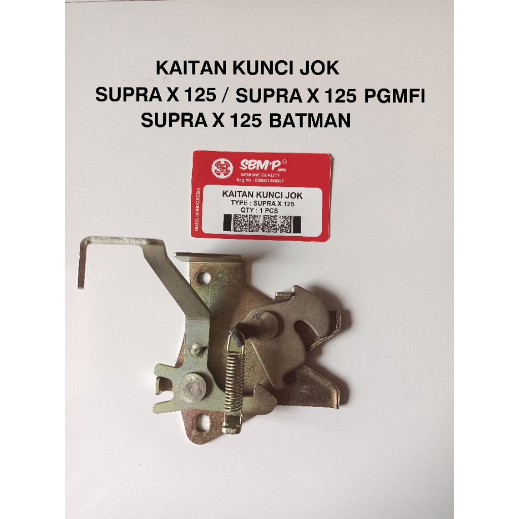 KAITAN KUNCI JOK LAWAN KUNCI JOK KAITAN SADEL JOK SUPRA X 125 SUPRA X125 PGM-FI SUPRA X125 BATMAN