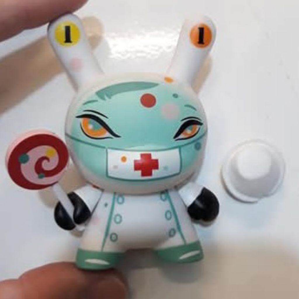 dunny nurse casket kidrobot