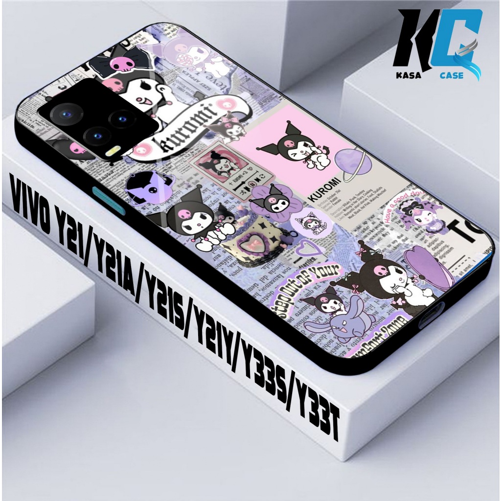 KASA CASE - Case VIVO Y21/Y21S/Y21T/Y33S/Y33T  Fashion KUROMI mix Fashion terbaru Case Flwr Casing H