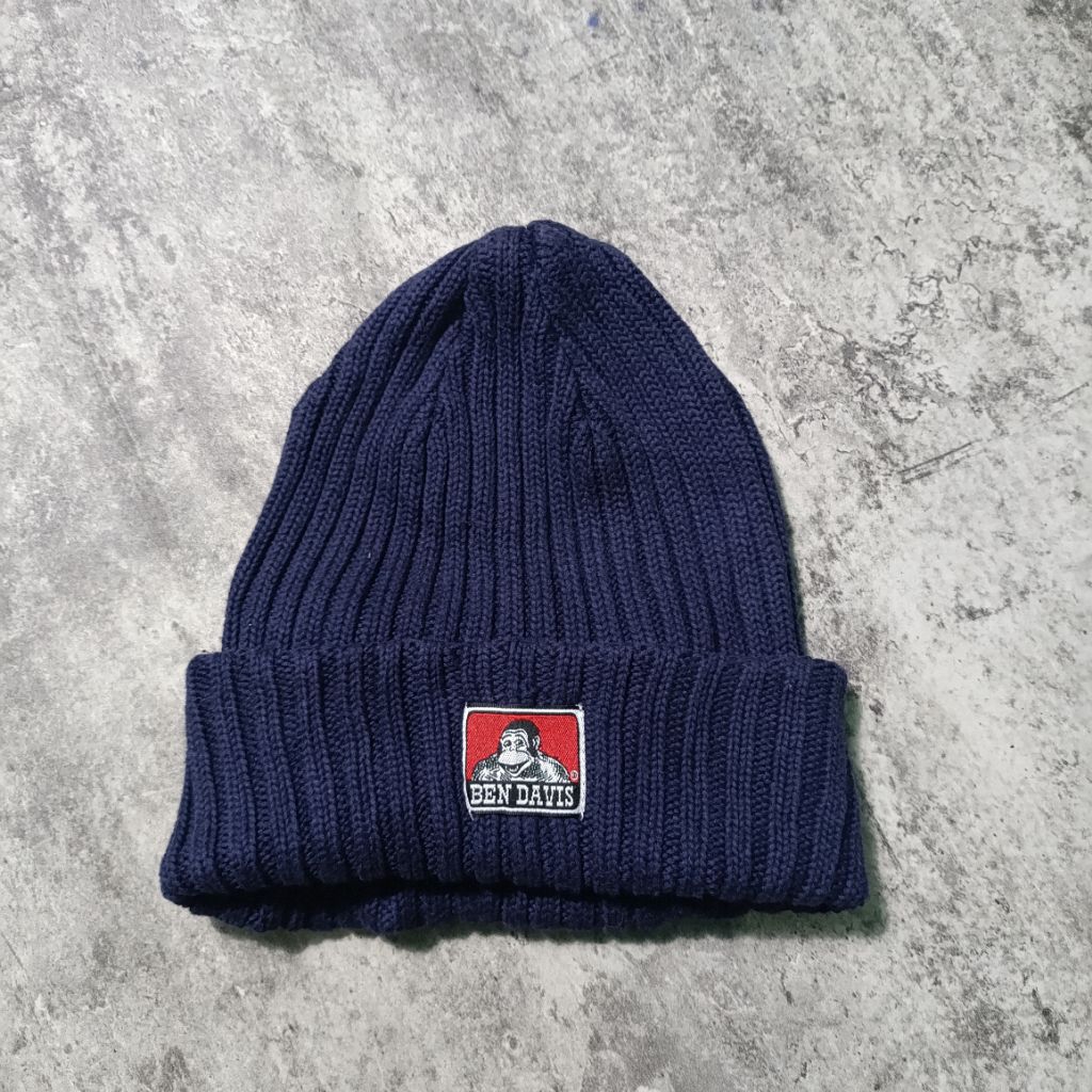 Ben Davis Navy Beanie Hat