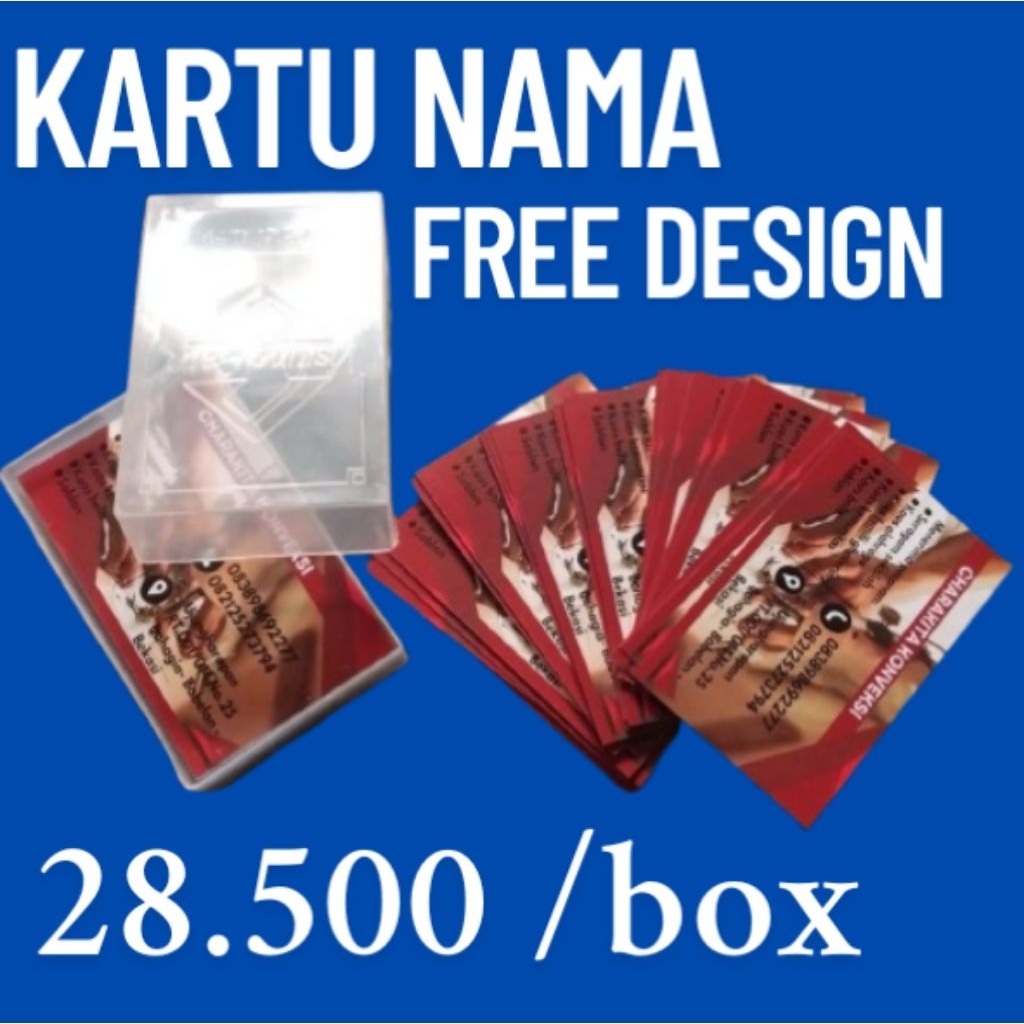 

kartu nama free design