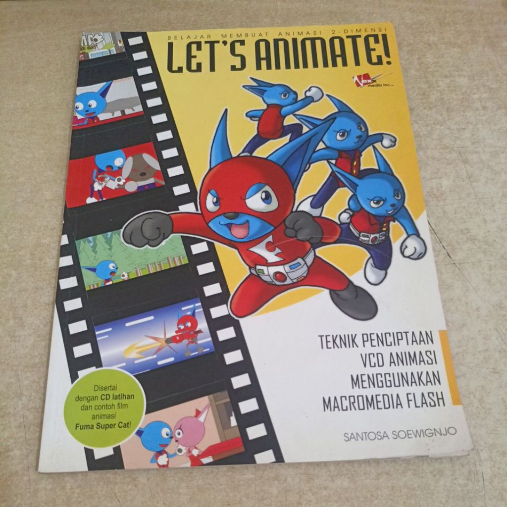 Buku BELAJAR
MEMBUAT ANIMASI

2-DIMENSI