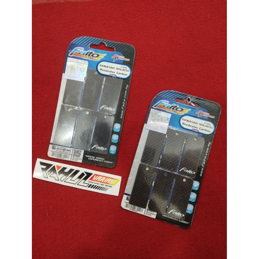 MEMBRAN FAITO KARBON NINJA 150 MEMBRAN KAWASI NINJA REEDVALVE CARBON