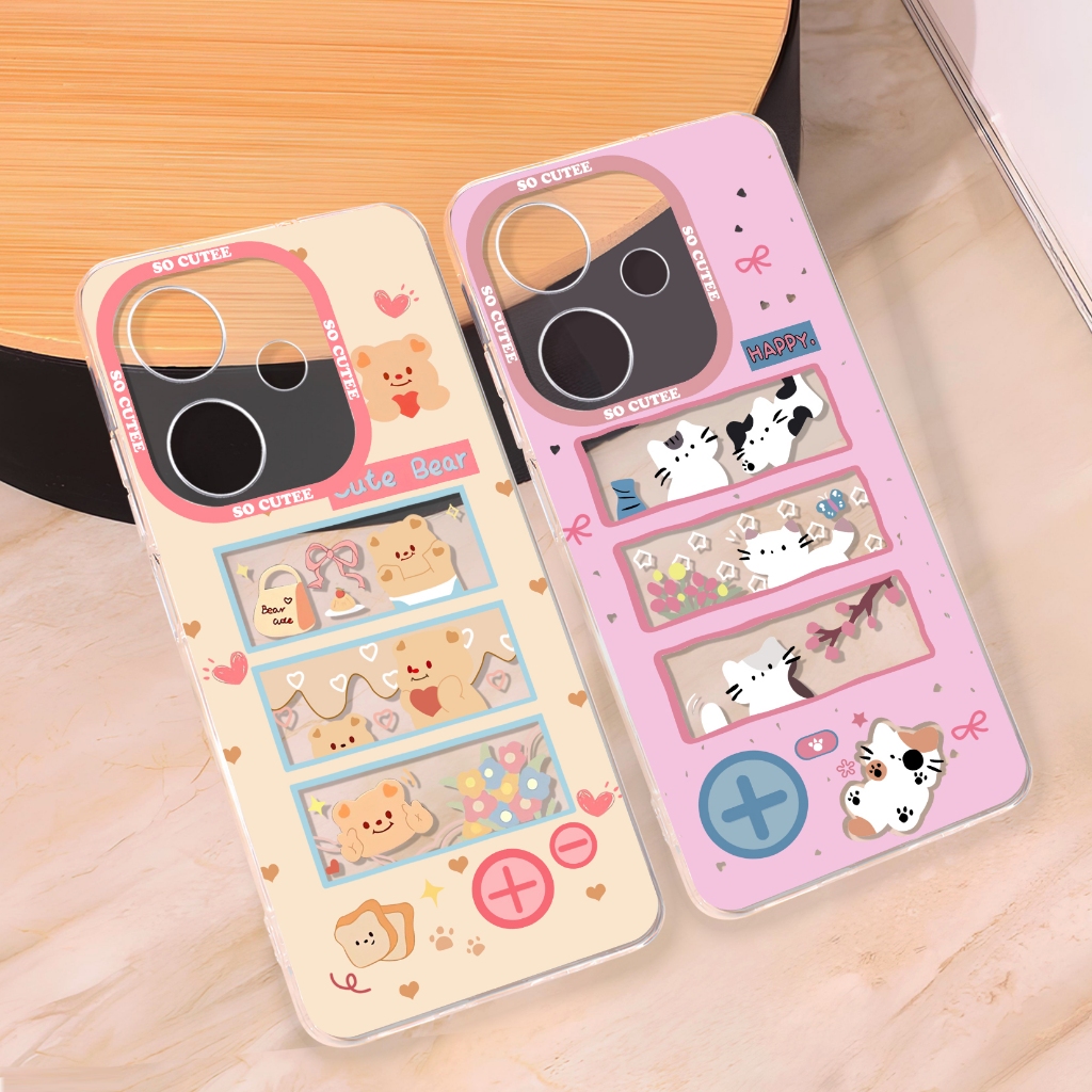 Softcase Casing Bening2Xiaomi Redmi 13X 13 4G Case Hp Transparan Anti Gores Terbaru NBX-04