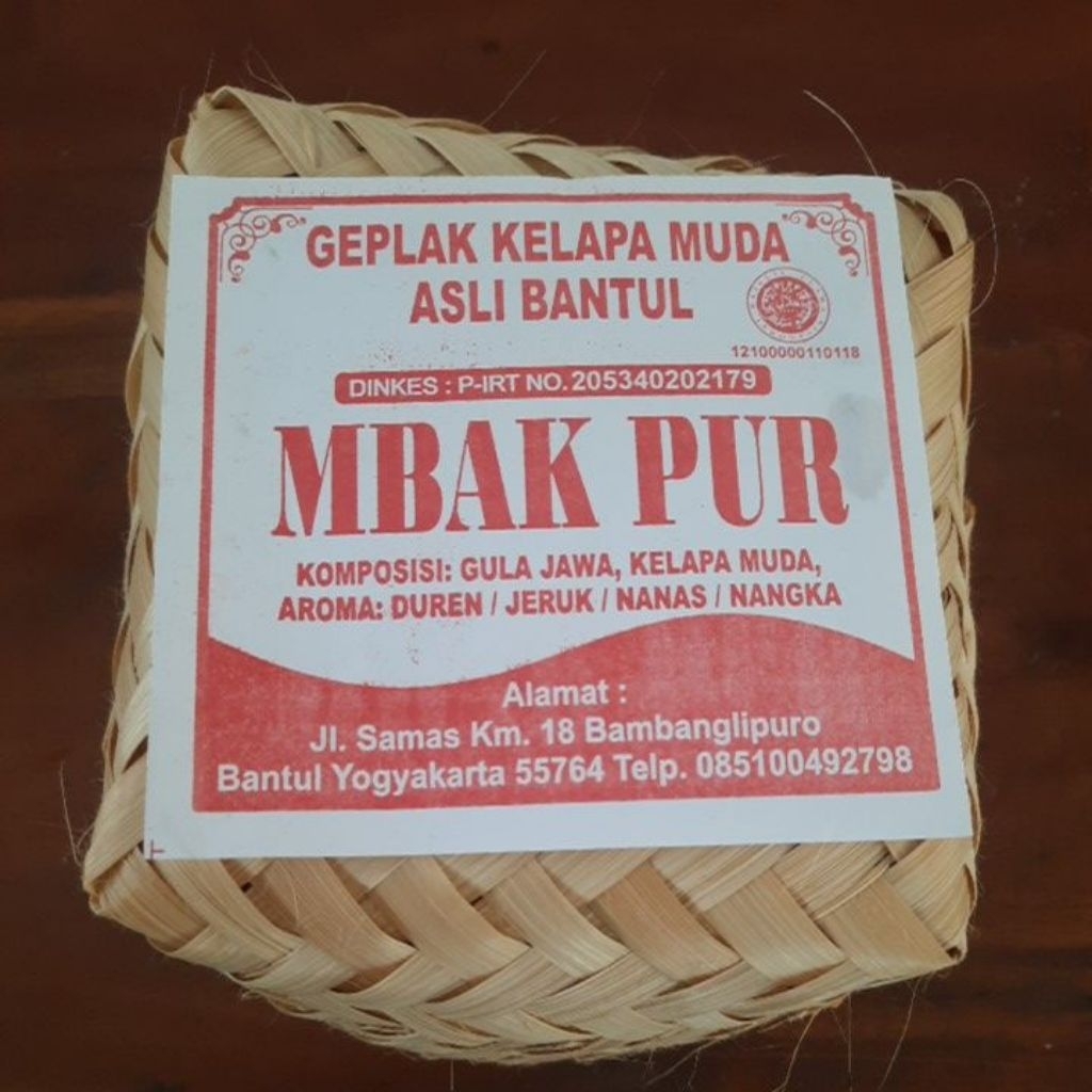 

Geplak Kelapa Muda 500g