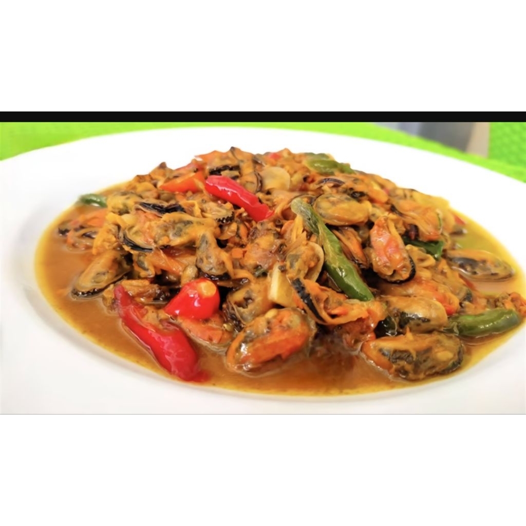 

Tumis kerang ijo (300gr) siap makan