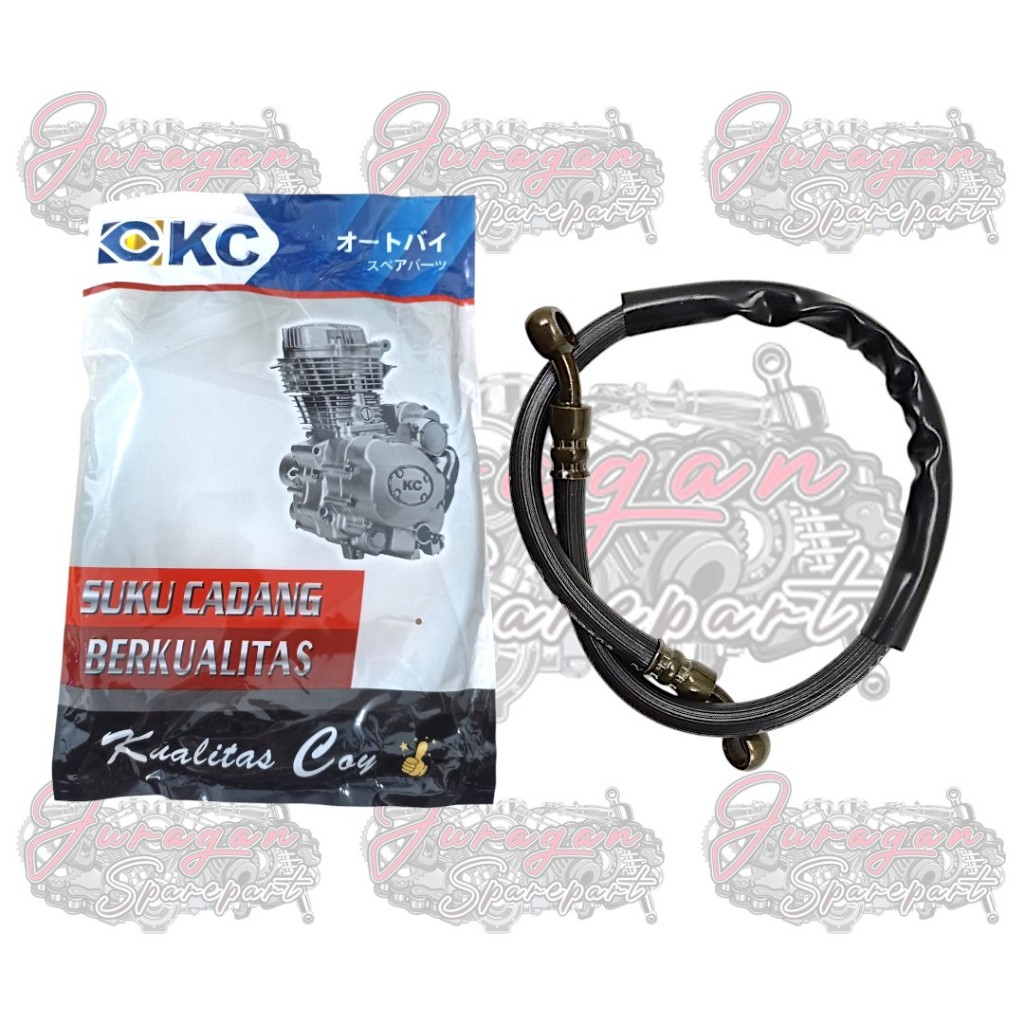 Selang Rem Kabel Rem Cakram Belakang Satria FU 150 2004 Disk Saluran Minyak KC