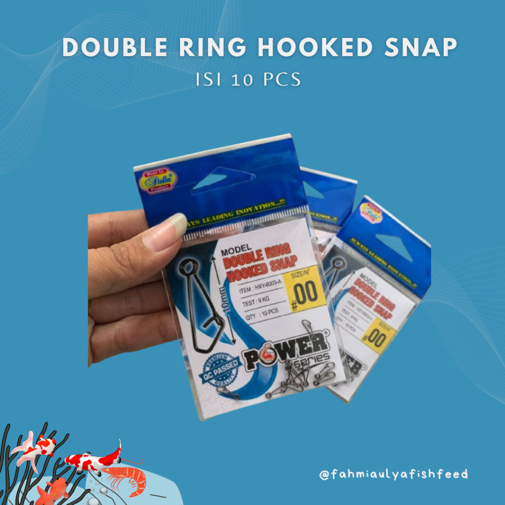 Double Ring Hooked Snap Stella Pancing Kuat