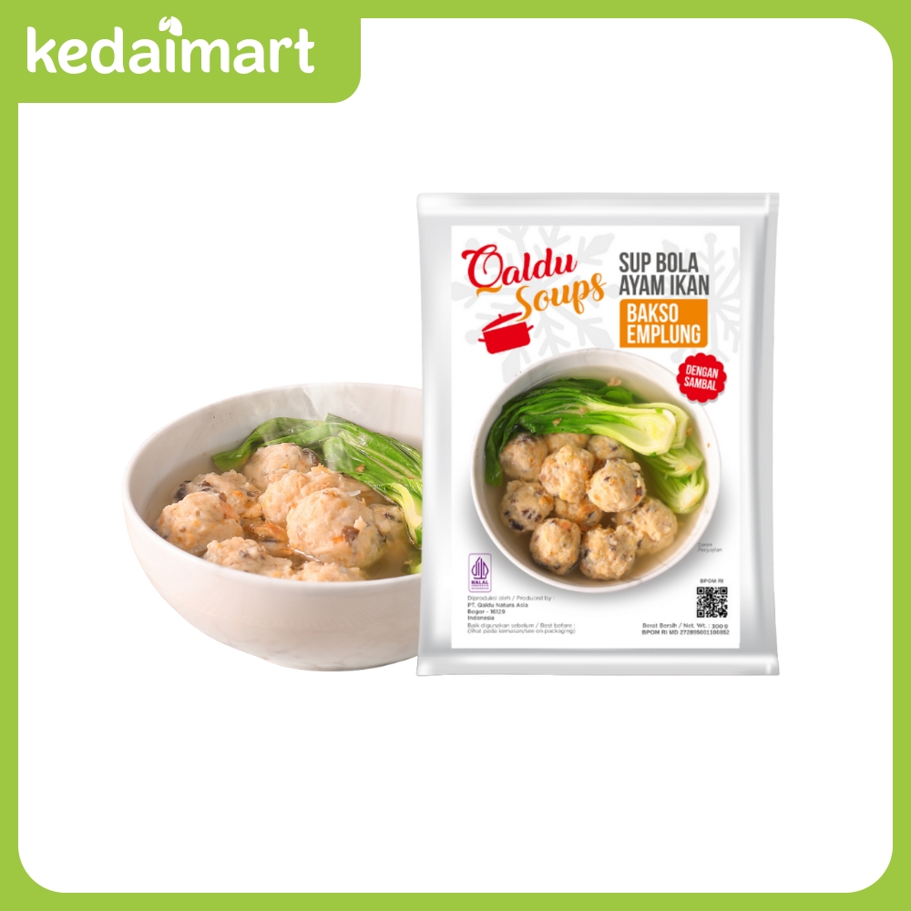 

Qaldu Soups Sup Bakso Emplung 300 Gram