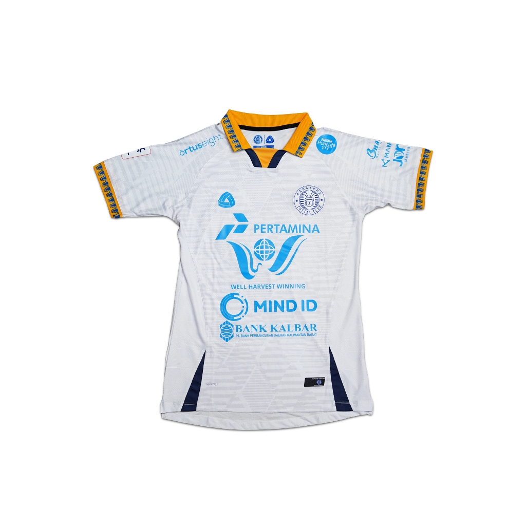 Classiconesia Jersey Sepak Bola Futsal Setelan BoxSet Pangsuma FC 24/25 4th White Putih